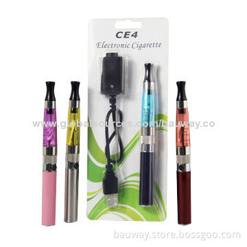 eGo CE4/CE5 Clearomizers/Cloutank Atomizer Blister Kit with eGo or Evod Battery, OEM Orders Welcomed